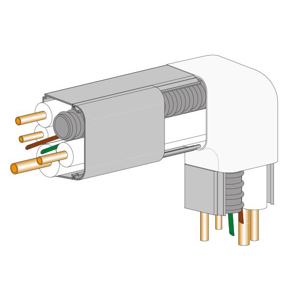 Canalina Vecamco Clima Plus 65x50 per climatizzatori (box da 24 metri)